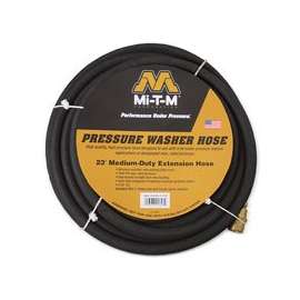 Mi-T-M AW-0050-0176 Pressure Washer Hose, 3500 psi, 5/16 in Plug, 23 ft L