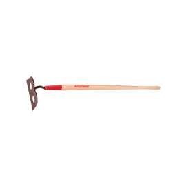 RAZOR-BACK 66123 Mason/Plaster Hoe, 57.62 in OAL, Steel Blade, Hardwood Brown Handle
