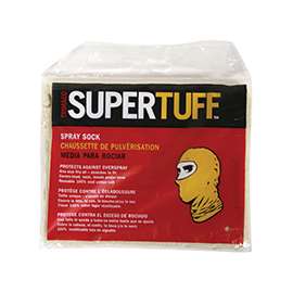 Trimaco SUPERTUFF 09301-B Spray Paint Sock with Hood, Elastic Closure, Cotton Canvas, Natural
