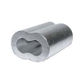 Campbell 7670844 Cable Ferrule, 3/16 in Dia Cable, Aluminum