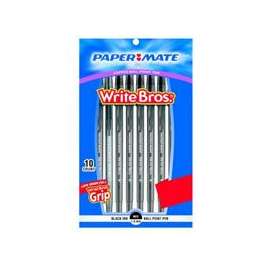 Paper Mate 93334 Stick Pen, 1 mm Tip, Medium Point Tip, Black Ink
