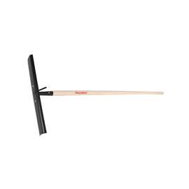 RAZOR-BACK 83154 Concrete Rake with Rebar Hook, Hardwood Handle