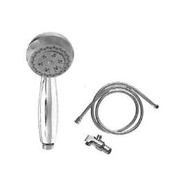 Whedon RAI031-40 Handheld Shower Head, 3-Spray Function, 59 in L Hose, Chrome