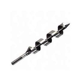 IRWIN 49916 Auger Bit Power Drill Auger Bit, Solid Center Flute, 4-1/2 in L Flute, Hex Shank, 5/16 in Dia Shank