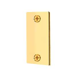 Defender Security U 9497 Filler Plate, Steel, Brass