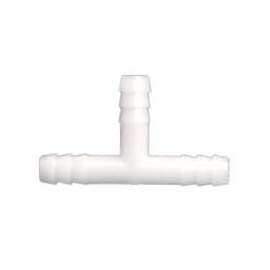 Anderson Metals 53724-04 Hose Tee, 1/4 in Barb, 150 psi, Nylon