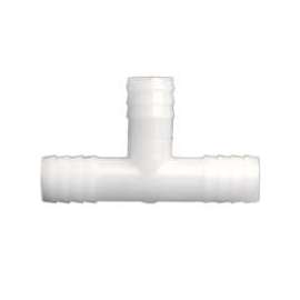 Anderson Metals 53724-08 Hose Tee, 1/2 in Barb, 150 psi, Nylon