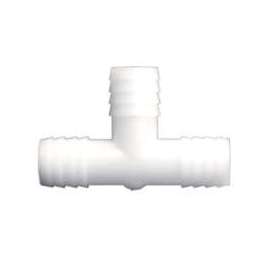 Anderson Metals 53724-12 Hose Tee, 3/4 in Barb, 150 psi, Nylon