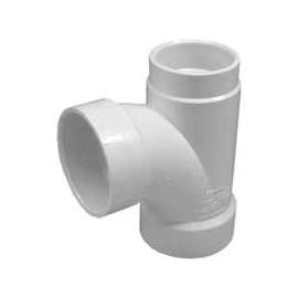 GENOVA 700 Series 71123 Reducing Sanitary Tee, 2 x 1-1/2 in Run, Hub Run Connection, 1-1/2 in Branch