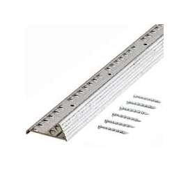M-D 78055 Fluted Carpet Gripper, Aluminum, Silver