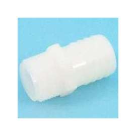 Anderson Metals 53701-0502 Hose Adapter, 1/8 in Barb, 5/16 in MIP, Nylon