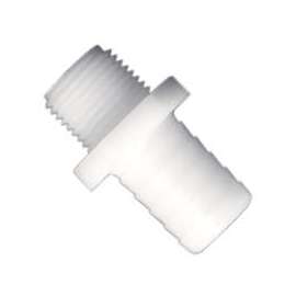 Anderson Metals 53701-1208 Hose Adapter, 1/2 in Barb, 3/4 in MIP, Nylon