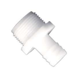 Anderson Metals 53701-1012 Connector, 3/4 x 5/8 in MIP x Barb, 150 psi, Nylon