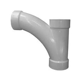 GENOVA 72540 Pipe Tee-Wye, 4 in Hub, 4 in, 4 in