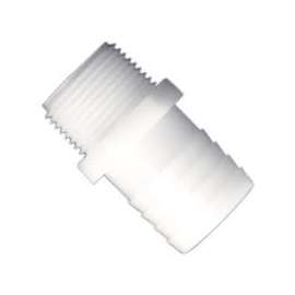Anderson Metals 53701-1612 Hose Adapter, 3/4 in Barb, 1 in MIP, Nylon