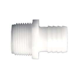 Anderson Metals 53701-1616 Hose Adapter, 1 in Barb, 1 in MIP, Nylon