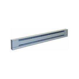 TPI 2900S Series H2905-028S Baseboard Heater, 1706/1275 Btu/hr, 208/240 V, 2.1/1.8 A, Ivory