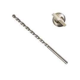 IRWIN 326011 Rotary Hammer Bit Percussion Drill Bit, Twist Flute, 4 in L Flute, Straight Shank, 2 in L Shank