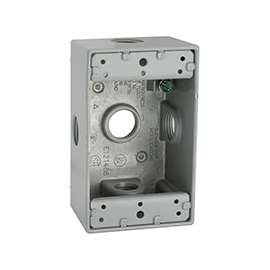 HUBBELL 5323-0 Box, Aluminum