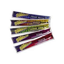 Sqweeze Freezer Pops, Assorted, 3 oz, Tube