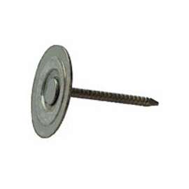 Stinger 0127055 Cap Nail, 1 in L, 12 ga, Flat Head