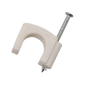 GB PR-50 Coaxial, Low Voltage Cable Staple, Polyethylene, Bag