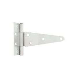 ProSource Heavy Duty T-Hinge, 4 In L 2 Mm Thick Door Leaf, Fixed, Steel, Zinc Plated