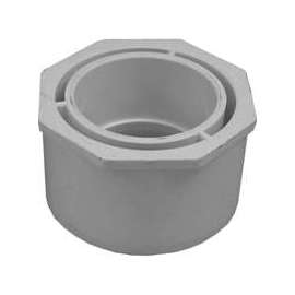 GENOVA 300 Series 30232 Pipe Reducing Bushing, 3 in Spigot x 2 in Slip, White