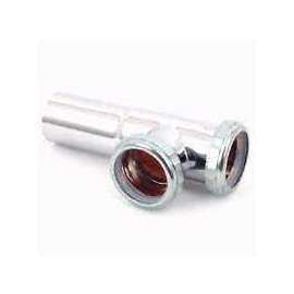 Plumb Pak PP1700SN End Outlet Tee, 1-1/2 in Run, Slip Run Connection, 1-1/2 in Branch, Slip Joint Branch Connection