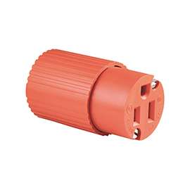 Eaton Wiring Devices 6887-BOX Polarized, Standard Electrical Connector, 125 V, 15 A, Thermoplastic