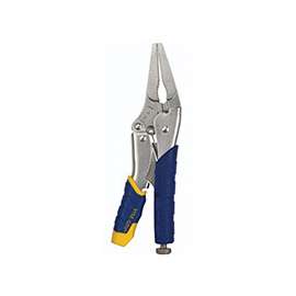 IRWIN VISE-GRIP Fast Release 15T Locking Plier, 2-3/4 in Jaw Opening, Nickel Jaw, Ergonomic Handle
