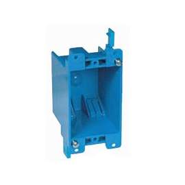 Carlon B114R-UPC Outlet Box, Clamp Cable Entry, Clamp Mounting, PVC