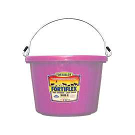 FORTEX-FORTIFLEX 1304812 Utility Pail, Pink