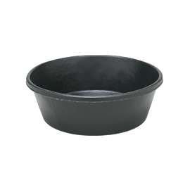 FORTEX-FORTIFLEX CR-80 Feeder Pan, 8 qt Volume, Rubber