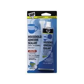 DAP 7079800755 Adhesive Sealant, 2.8 oz Tube