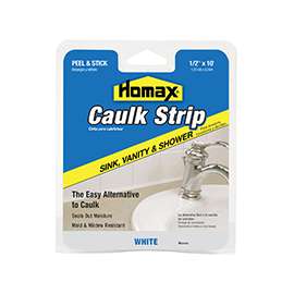 Homax 34038 Caulking Strip, White