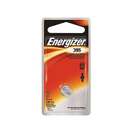 Energizer 395BPZ Coin Cell Battery, 395 Battery, Silver Oxide, 1.5 V Battery