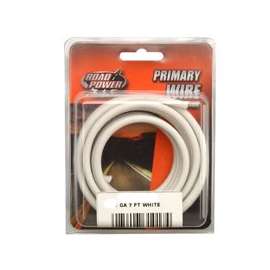 CCI Road Power 55671933/10-1-16 Electrical Wire, 10 AWG, 25 VAC, 60 VDC, Copper Conductor, White Sheath