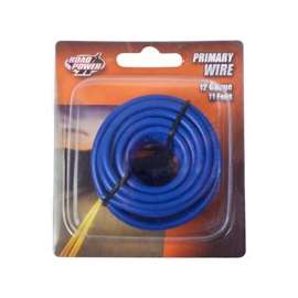 CCI Road Power 55671633/12-1-12 Electrical Wire, 12 AWG, 25 VAC, 60 VDC, Copper Conductor, Blue Sheath