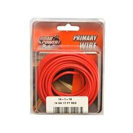 CCI Road Power 55669133/14-1-16 Electrical Wire, 14 AWG, 25 VAC, 60 VDC, Copper Conductor, Red Sheath