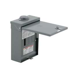 Square D QO QO612L100RBCP Load Center, Plug-In Mounting, 100 A, Main Lug Breaker/Load Center, 6-Space