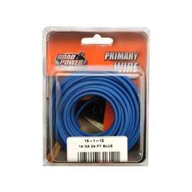 CCI Road Power 55668233/16-1-12 Electrical Wire, 16 AWG, 25 VAC, 60 VDC, Copper Conductor, Blue Sheath