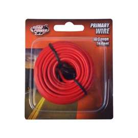 CCI Road Power 55668033/16-1-16 Electrical Wire, 16 AWG, 25 VAC, 60 VDC, Copper Conductor, Red Sheath