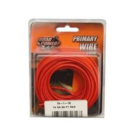 CCI Road Power 55667433/18-1-16 Electrical Wire, 18 AWG, 25 VAC, 60 VDC, Copper Conductor, Red Sheath