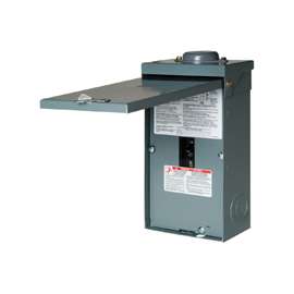 Square D QO2100NRBCP Circuit Breaker, 120/240 V, 100 A, 2-Space
