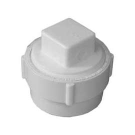 GENOVA 71620 Fitting Cleanout with Threaded Plug, 2 in Spigot x FIP