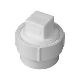 GENOVA 71615 Fitting Cleanout with Threaded Plug, 1-1/2 in Spigot x FIP