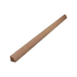 ALEXANDRIA Moulding 0W105-20096C1 Quarter-Round Molding, 96 in L, 3/4 in W, Pine