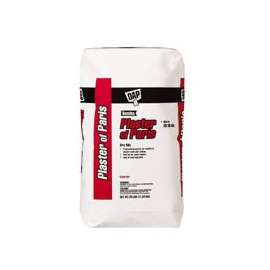 DAP 10312 Plaster of Paris, White, 25 lb Bag