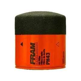 FRAM PH43 Full-Flow Lube Oil Filter, 3/4- 16 Threaded